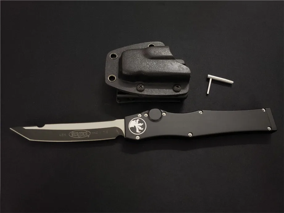 Black Gryan Store Miro-5 ножи с фиксированным лезвием Elmax лезвие T6061 ручка Открытый Тактический Кемпинг выживания карманный нож универсальный EDC инструменты - Color: Black
