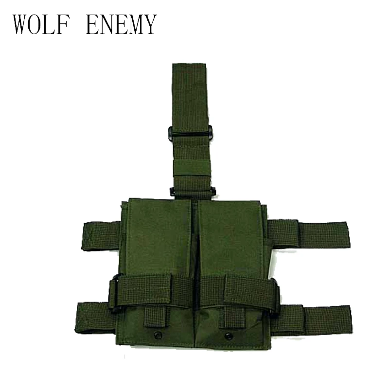 Тактический военный армейский Страйкбол M4 5 56 сумка для журнала с двумя ножками