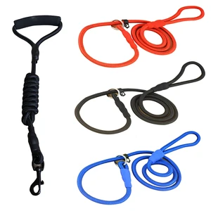 Нейлоновый ошейник и поводок для домашних животных, 3 цвета, 4 размера, маленький, средний и большой ошейник для собак, поводок для домашних животных