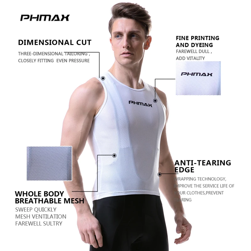 Горный шоссейный горный велосипед PHMAX велосипедная майка Спорт на открытом