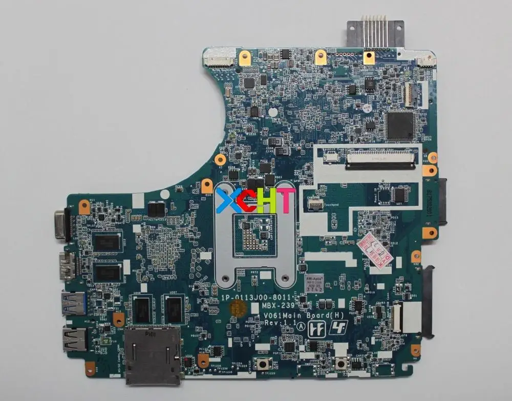 Материнская плата для ноутбука Sony Vaio Series A1848532A 1P 0113J00 8011 MBX 239 V061 Rev: 1 материнская