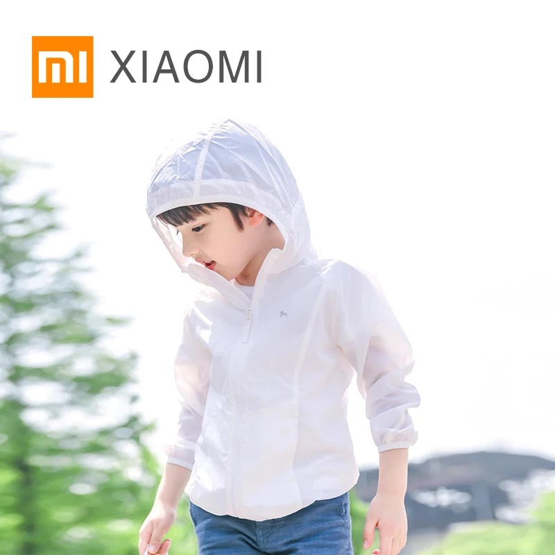 Xiaomi Mijia ZHIXING детская Солнцезащитная Летняя Пляжная уличная куртка УФ Путешествия