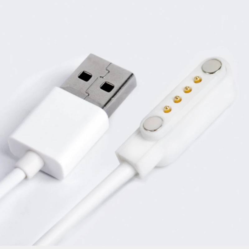 Elistooop USB 2 0 штекер для 4 контактного зарядного устройства Pogo Магнитный Кабель Шнур