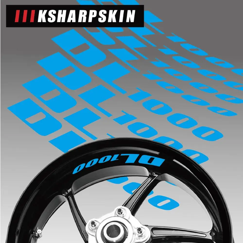 Декоративные наклейки с логотипом колесной шины для мотоцикла suzuki dl1000 v Открытый