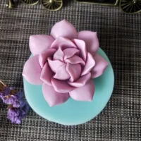 hc0111 przy 3d flower peony rose mould silicone soap mold candle aroma moulds soap making mold resin clay mould silicone rubber