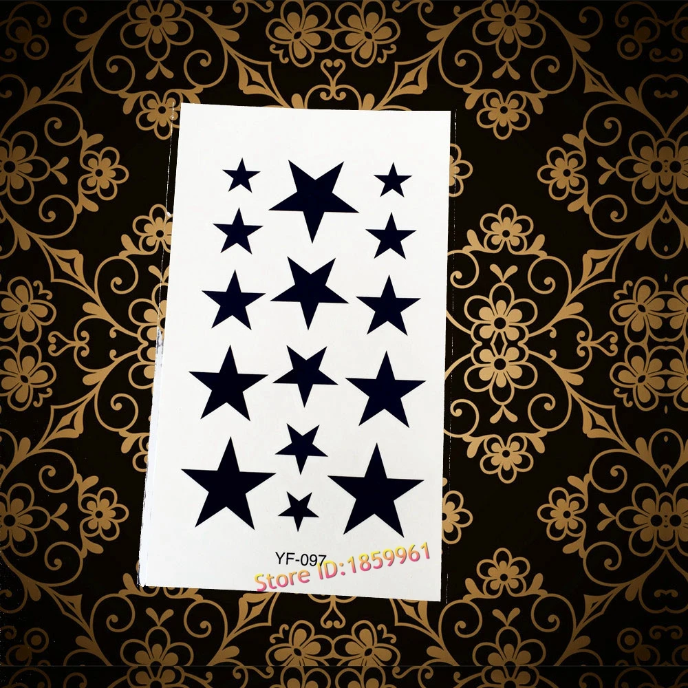 Горячая сексуальная Вспышка татуировки боди арт Мужчины Женщины Макияж YF097