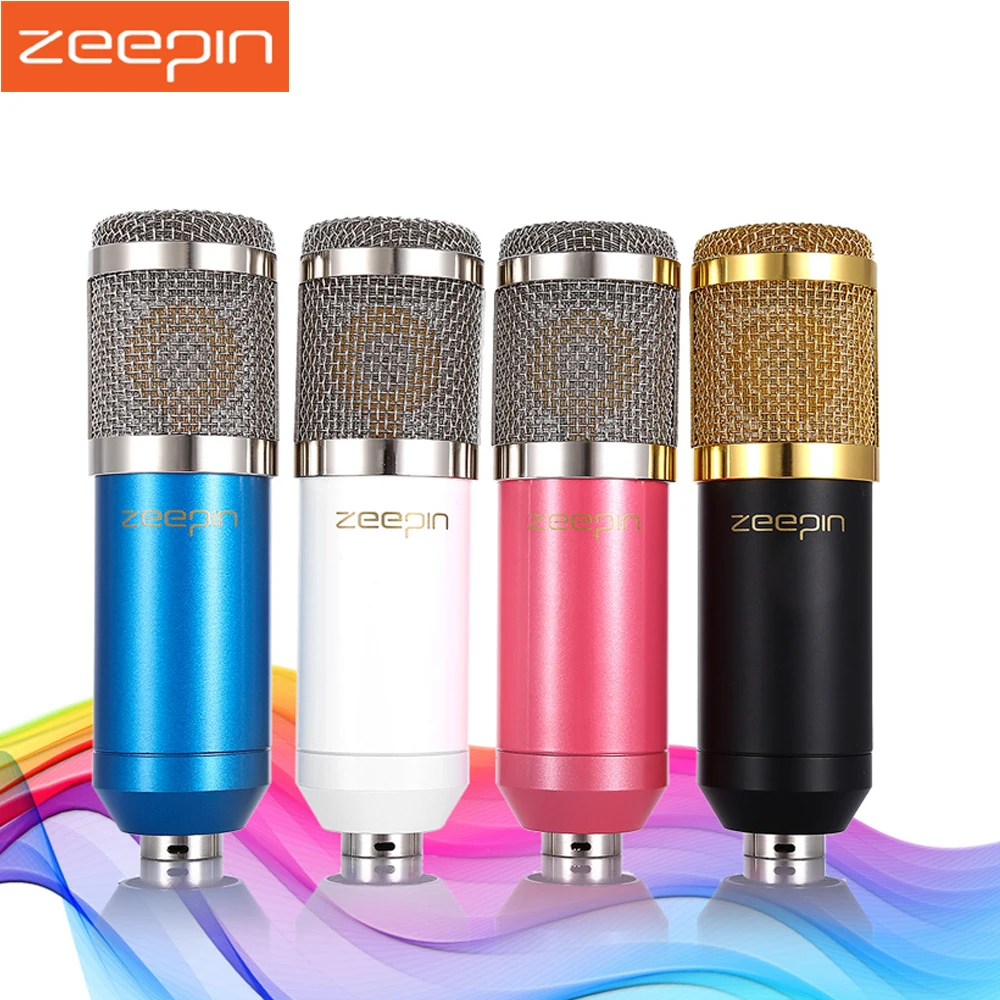 Оригинальный Zeepin BM 800 профессиональный конденсаторный микрофон с ударным