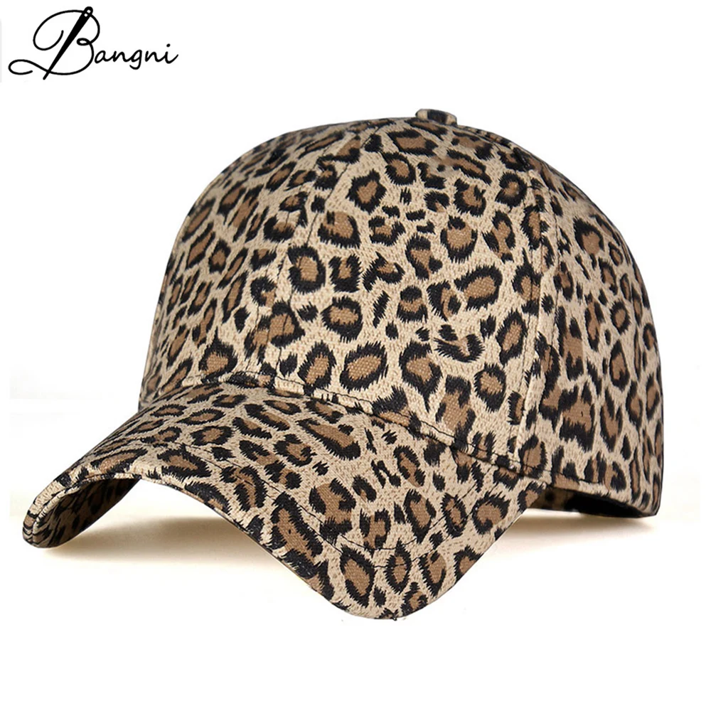 

New Fashion Spring Leopard Print Baseball Cap For Women Snapback Caps Summer Outdoor Sports Hip Hop Bone hats Dad Hat Men Gorras