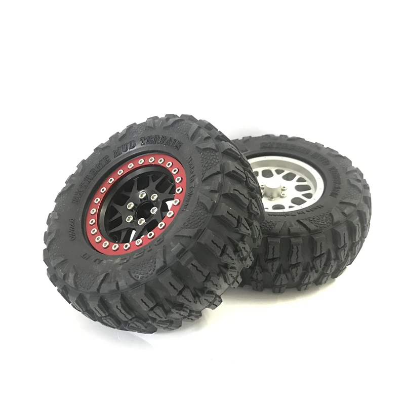 4 шт. алюминиевый сплав 2,2 дюймов Beadlock Колесные диски для 1/10 RC Рок Гусеничный осевой SCX10 RR10 Wraith 90056 Traxxas TRX4