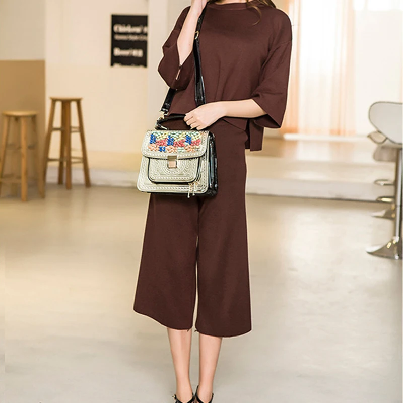 2016 Новый braccialini ретро портативный crossbody сумка пряжки тенденция прилив женская