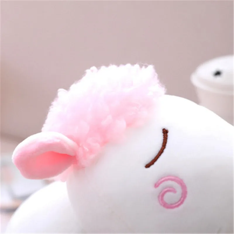 Kawaii четырехлистный клевер овечка плюшевая игрушка милое набивное животное овца