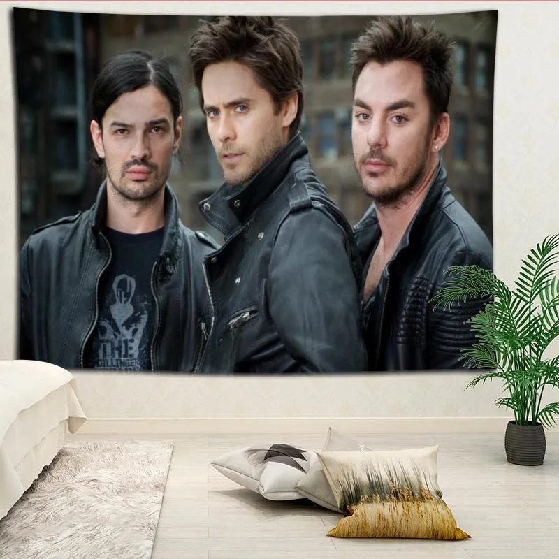 Лидер продаж настенный гобелен на заказ от 30 секунд до Марса украшения для дома