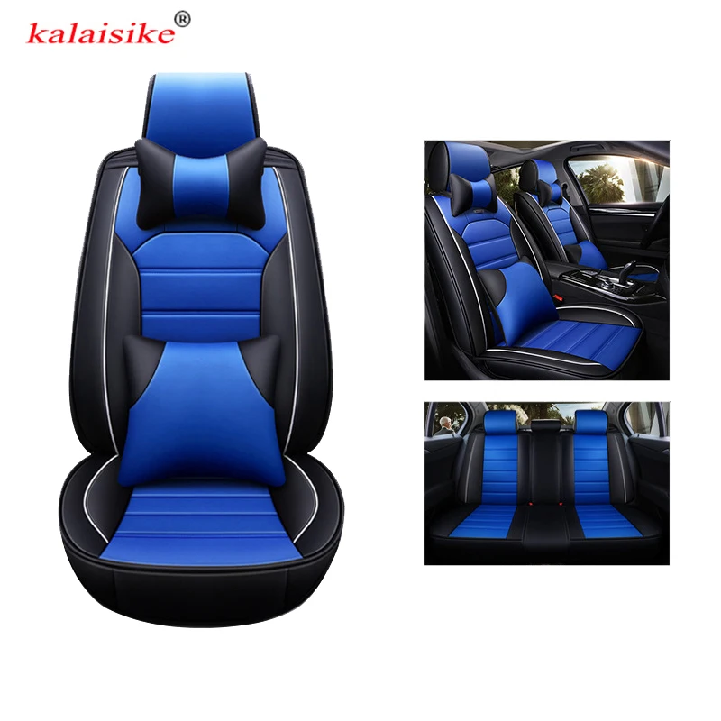 

kalaisike quality leather universal car seat covers for Infiniti all model QX30 ESQ Q50 QX70 Q70 QX50 M G FX series auto styling
