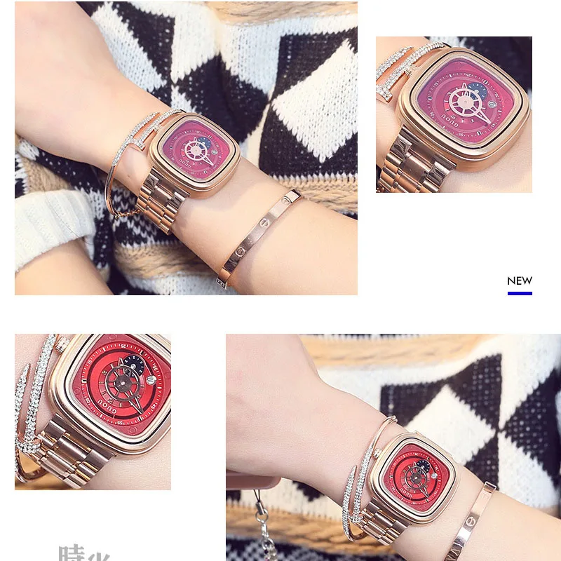 

GUOU Brand Luxury Women Watches Fashion Casual Waterproof Quartz Ladies Woman Wrist Watches Women Montre Femme Relogio Feminino