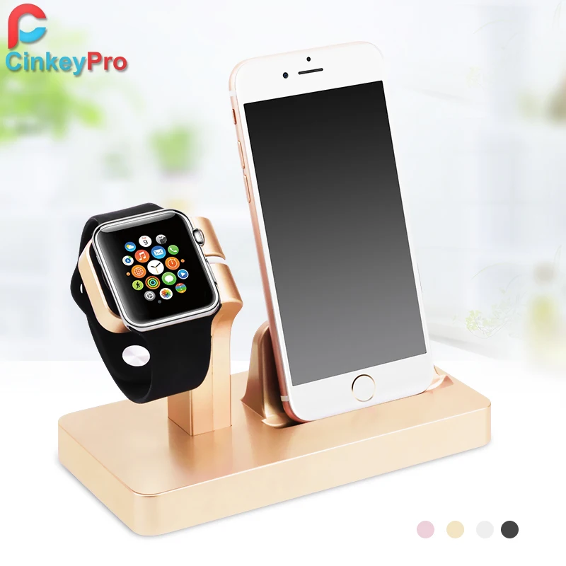 Розовое золото зарядная док станция кронштейн Колыбели подставка держатель