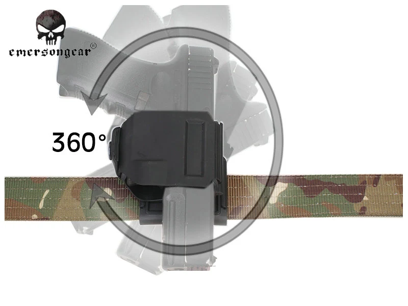CP кобура для GLOCK 17/22/23 тактический страйкбол стрельба Рото правой руки пистолет