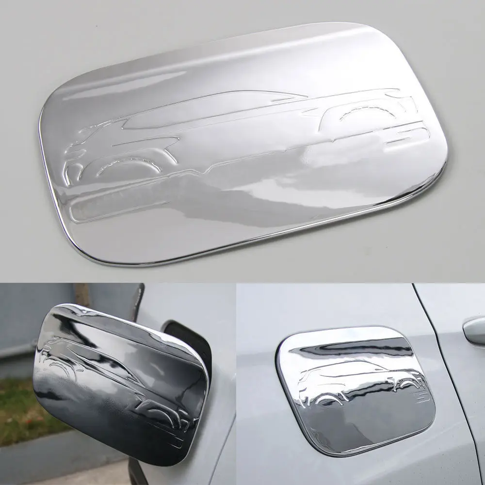 1x ABS Блестящий автомобильный топливный бак крышка крышки литья наклейка для Jeep