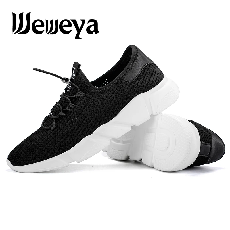 Spring Summer Black Trail Running Shoes Lightweight Sneakers For Male Sport Mesh Conformatable sepatu pria | Спорт и развлечения