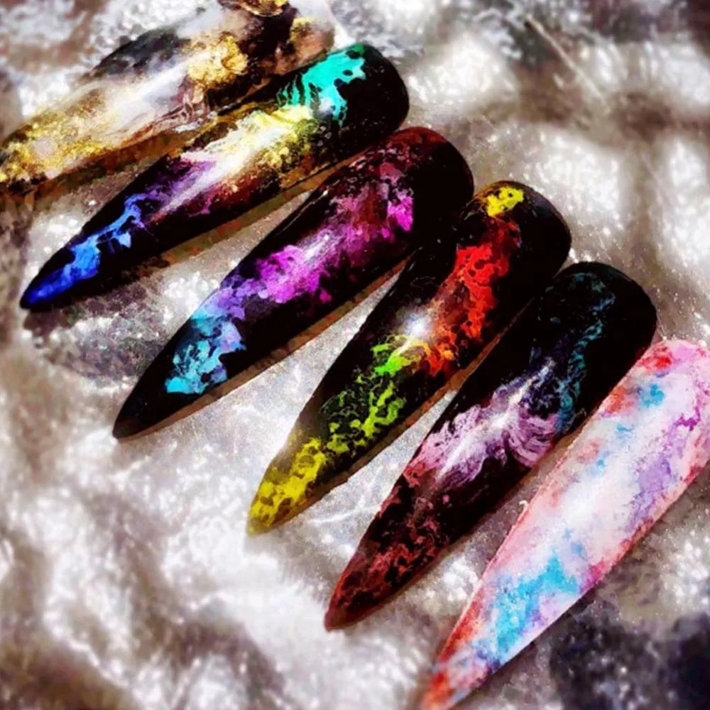 Learnever 12 Colors UV Nail Gel Marble Style Polish Soak Off Semi Vernis Permanent gel lacquer New Arrival | Красота и здоровье