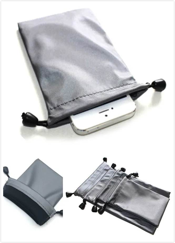 Портативная сумка на шнурке для телефона/внешнего аккумулятора бархатные