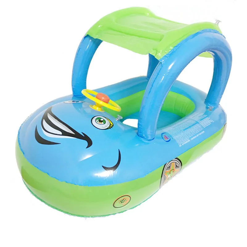 Inflatable Baby Float Swimming Ring Kids Pool Accessories Car Swim Water Fun Toys Seat Boat Sport |