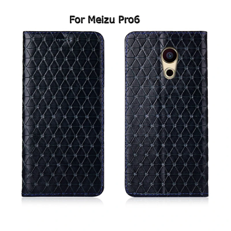 Чехол для телефона из натуральной кожи для Meizu Pro 5, 6, 6 S, 7 Pro5, Pro6, Pro7 Plus, откидной Магнитный кронштейн, сумка для карт, чехол для телефона
