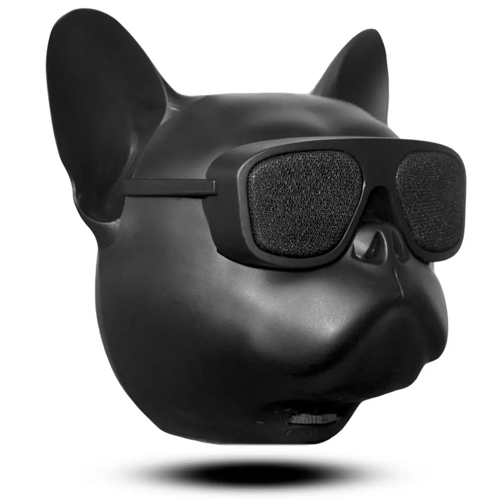 Aerobull Nano беспроводной динамик бульдог Bluetooth динамик Открытый Портативный HIFI бас динамик многоцелевой - Цвет: Black