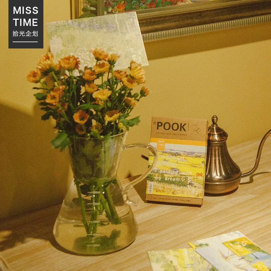 30 листов/Набор Новая серия масляной живописи Ван Гог бумажная открытка