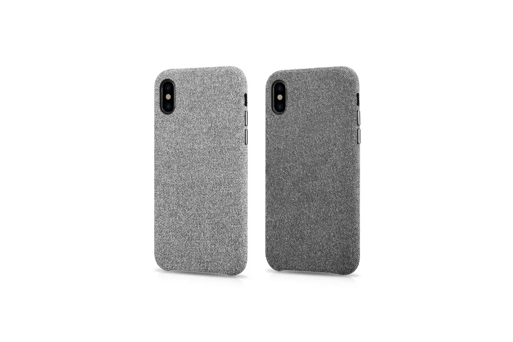 Рис белый Оригинальный XOOMZ снежные узор ткань чехол для iPhone X модные тонкие мягкие