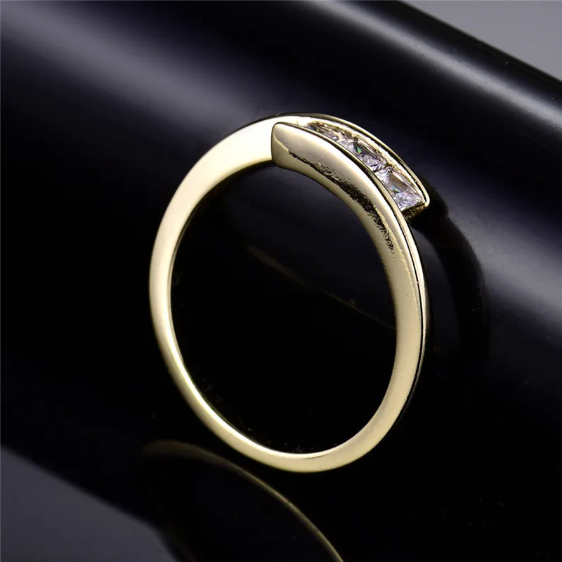 Кольцо будонг 2017 модное женское кольцо золотого цвета со стразами Винтажное