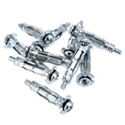 Mayitr 10 шт. M4X32 полые стеновые анкеры металлическаяПолостьгипсокартонная заглушкакрепежный винт болт Ассортимент