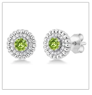 GemStoneKing 2,00 Ct круглые натуральные серьги с голубым сапфиром для женщин 925 пробы серебряные серьги-гвоздики с драгоценными камнями