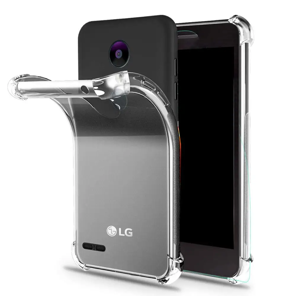 Прозрачный ударопрочный чехол для LG Aristo 2 3 Tribute Empire Plus Zone 4 K8 2018 Fortune | Мобильные