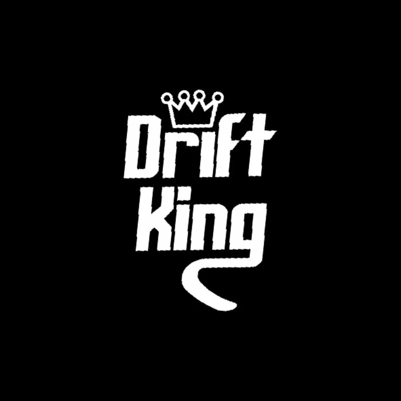 YJZT 9 1 см * 13 DRIFT KING Милая Корона Drift Turbo Boost Автомобильная Наклейка Виниловые