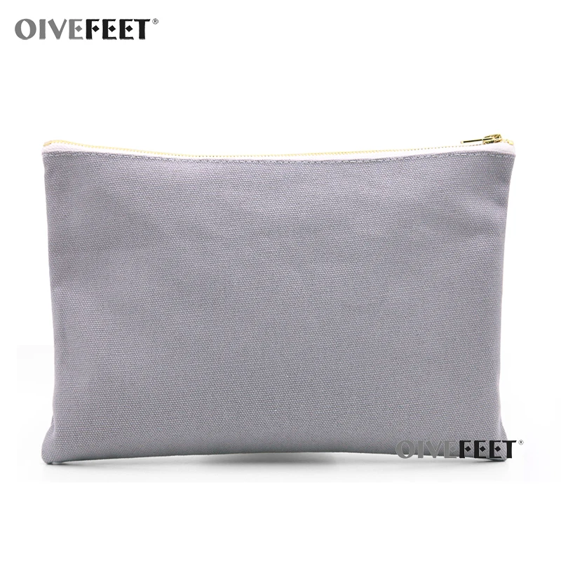 OIVEFEET объемом 16 унций однотонная из хлопка парусины женские сумки натуральной
