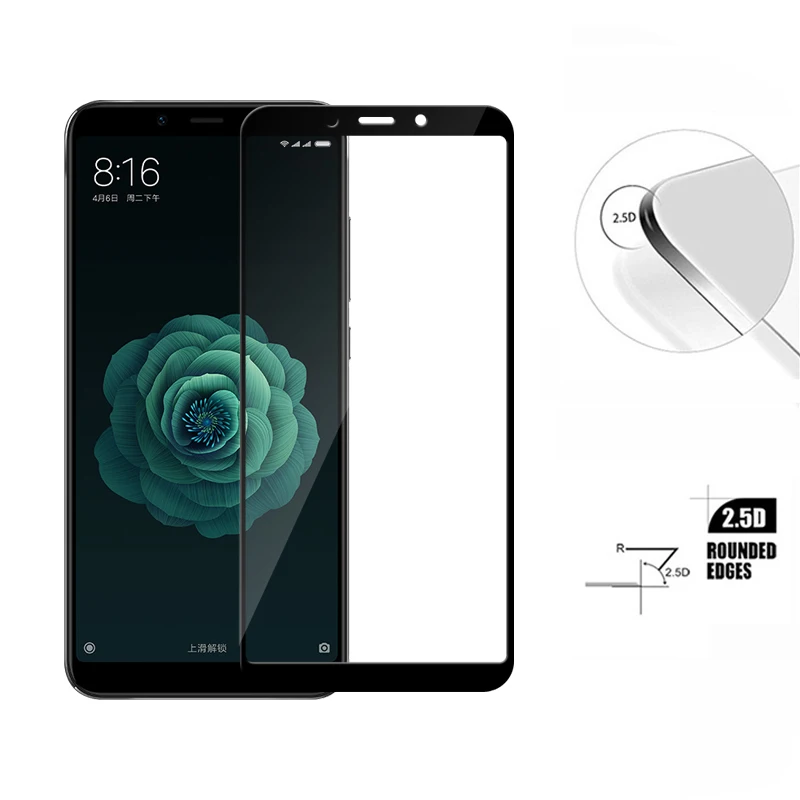Защитное стекло для xiaomi mi a2 lite 6x 8 9 pocophone f1 ksiomi xiomi mi8 mi9 mia2 poco mia 2 легкая пленка