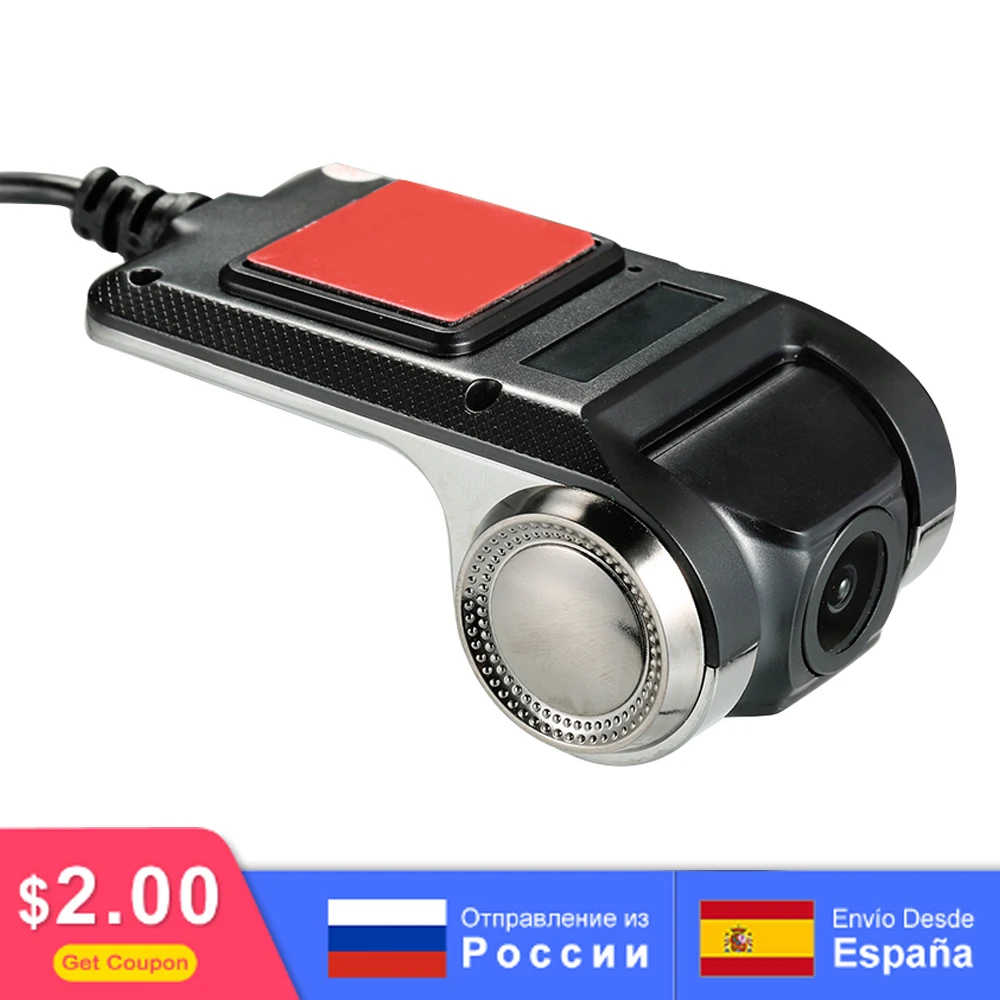 Мини видеорегистратор ADAS Full HD Автомобильный цифровой для Android мультимедийный