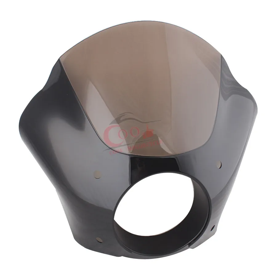 

_ Обтекатель, копченый комплект ветрового стекла для Harley Dyna Super Glide FXDC Low Rider FXDL, обтекатель для фар