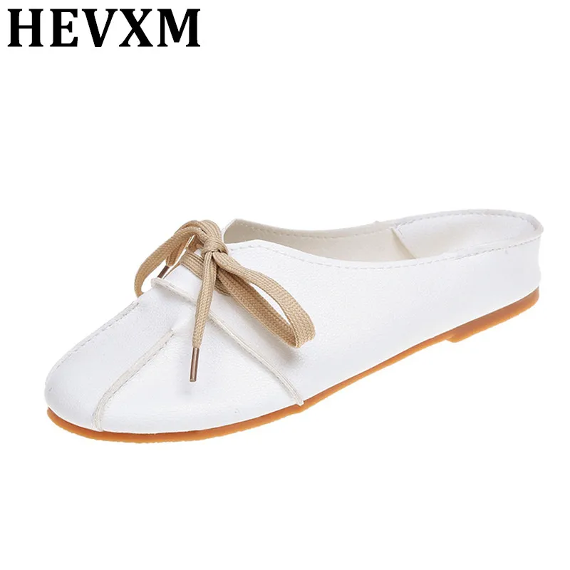 HEVXM/2018 г. весенняя и осенняя Новая модная женская обувь на плоской подошве