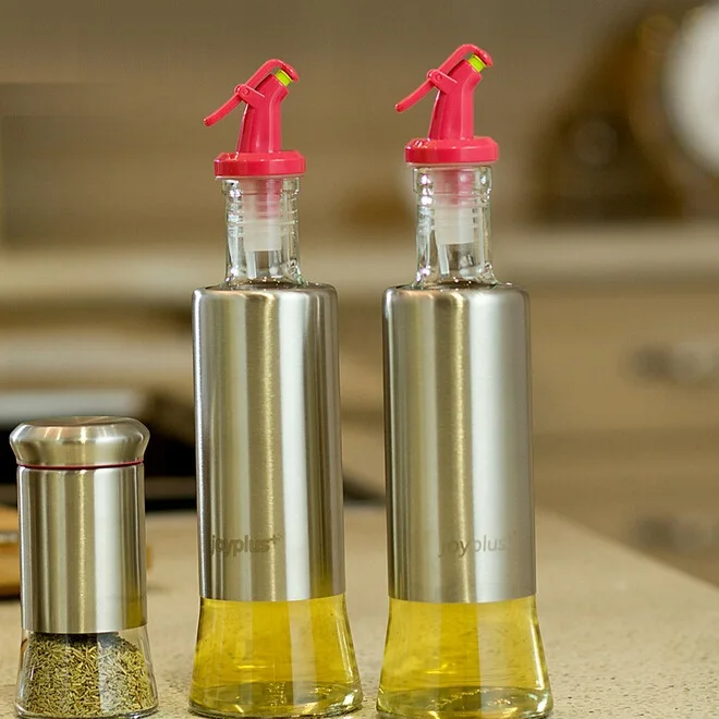 Серебряный насос для оливкового масла из нержавеющей стали бутылка распыления