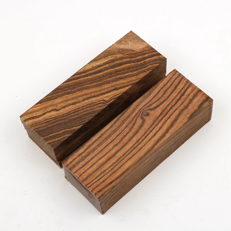 DIY деревообрабатывающий нож ручка Bocote деревянная чистые весы для ножей запчасти