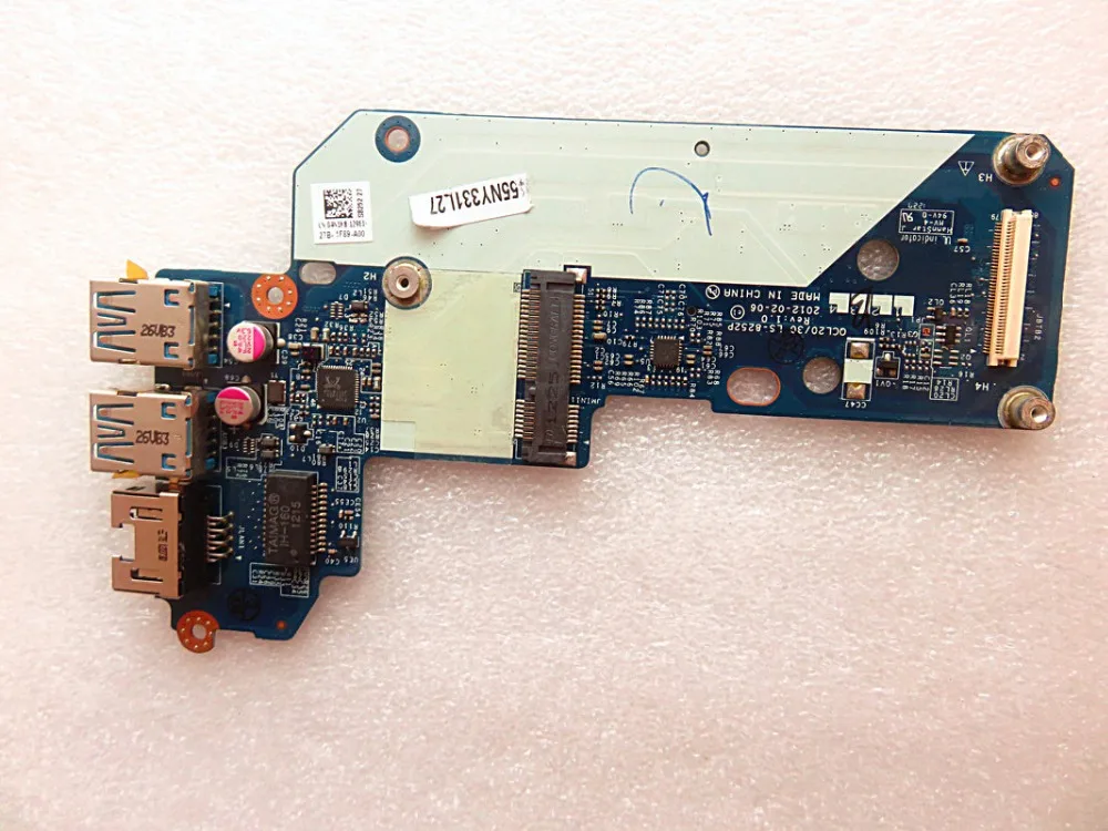 Оригинал для dell 3560 V3560 USB Ethernet плата CN 04N1K8 4N1K8 QCL20 QCL30 LS 8252P|board|board boardboard usb |