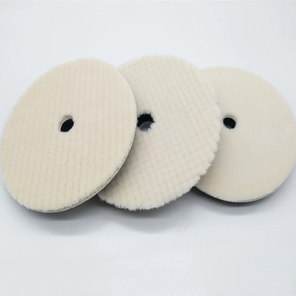Для очистки автомобиля металлы полировка стекла 6 &quot150 мм белый плюш полировки из