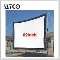 WZATCO, поляризационный, 3D, для чтения imax, Full HD, с двумя линзами, Портативный светодиодный проектор, 2700ANSI Lm, для домашнего кинотеатра, KTV, кофейни