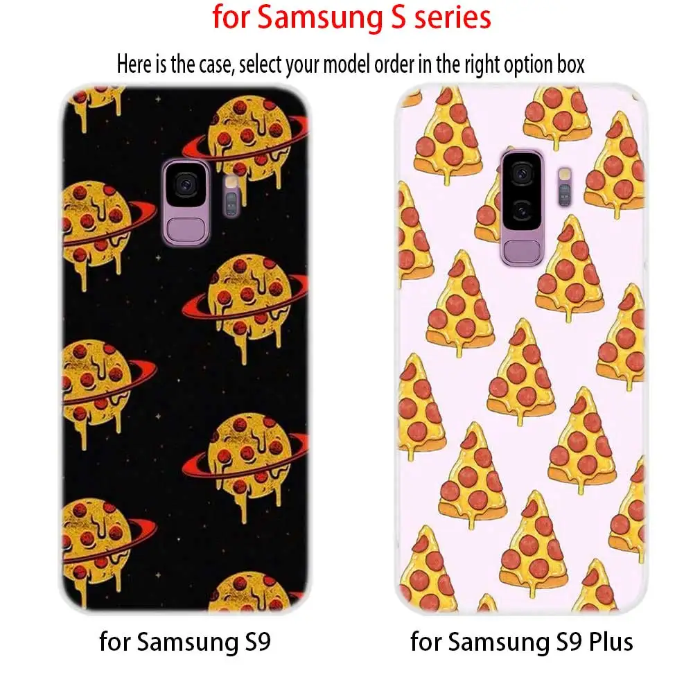 Мягкий силиконовый чехол для Samsung S30 S20 S11 S10 S9 S8 Plus lite 11e 10e Uitra S7Edge фри пончики пицца |