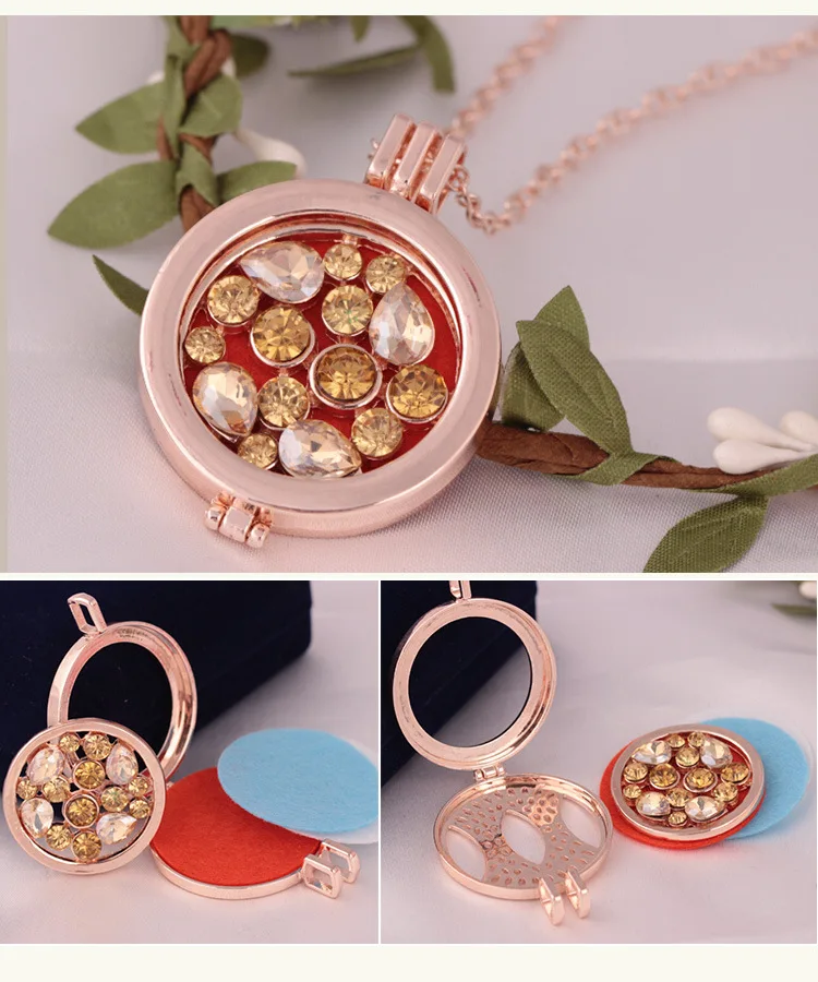 Ожерелье с рассеивателем эфирное масло ароматерапия искусственная подвеска