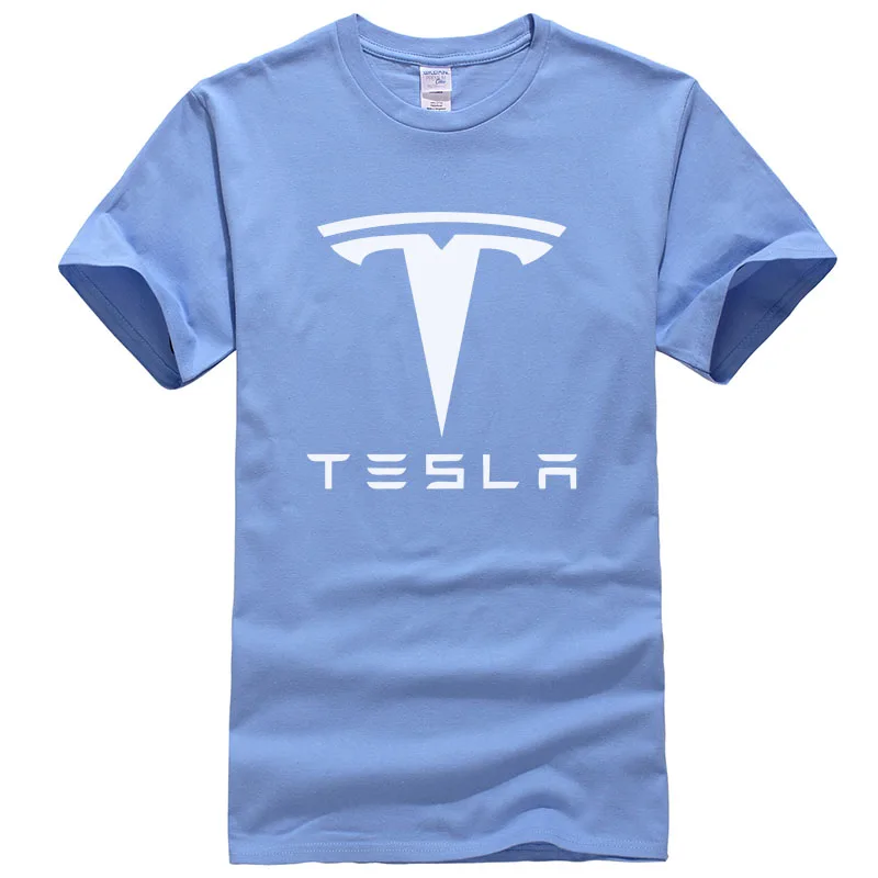 Новинка, Tesla, мужские футболки, короткий рукав, круглый вырез, с буквенным принтом, хлопок, мужские футболки, повседневная футболка для мальчиков, топы, много цветов, T134