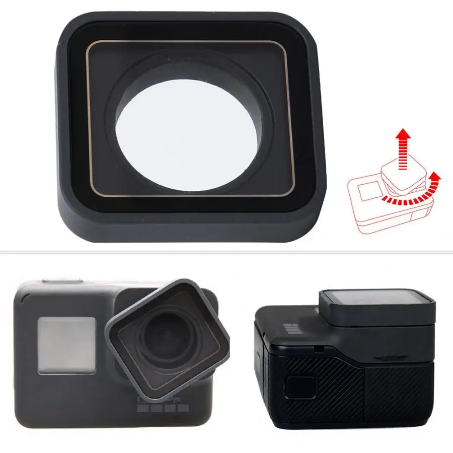 Запасная крышка объектива для Gopro Hero 5 Hero 6 Hero 7 Черная Камера аксессуары для Gopro Hero 5
