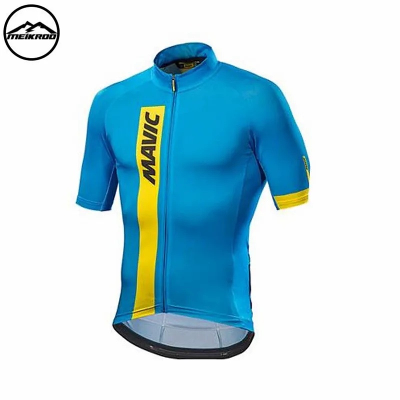 Триатлон 2018 pro team Mavic летние майки для велоспорта велосипед с короткими рукавами