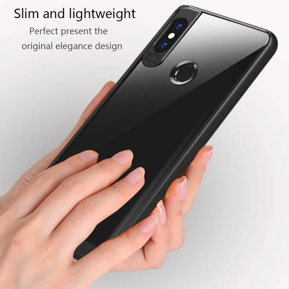 Чехол для Xiaomi Redmi Note 5 полноразмерный защитный тонкий прозрачный чехол из ТПУ и
